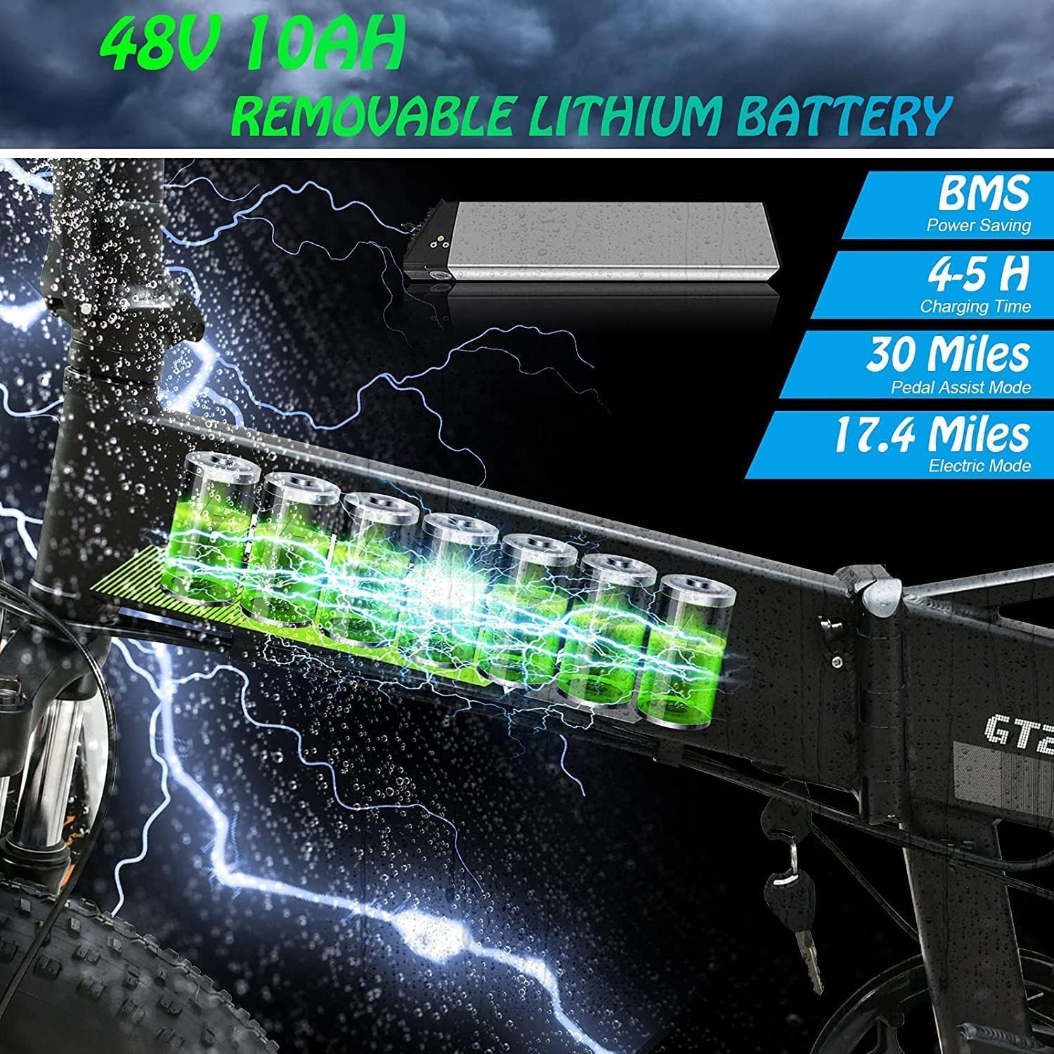E·Bycco 48V Electric Bike Battery for E8/E9/EB7/EB9